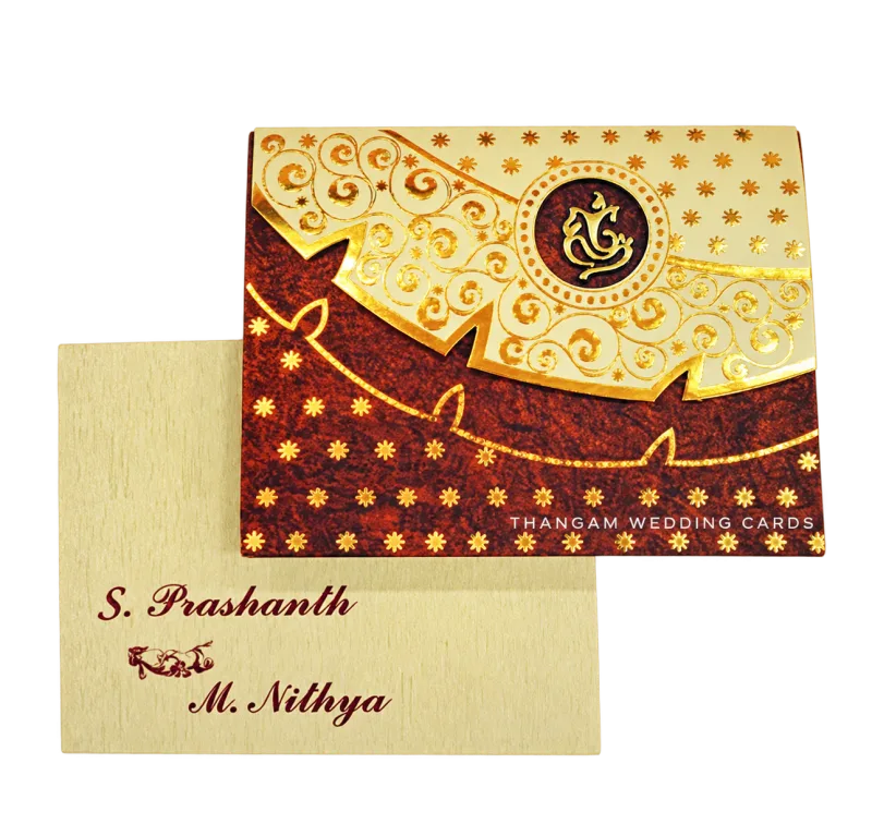Thangam original wedding card collection — LEG-582061219