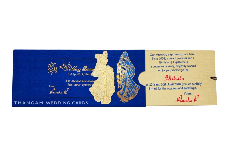 Thangam original wedding card collection — LEG-64061219
