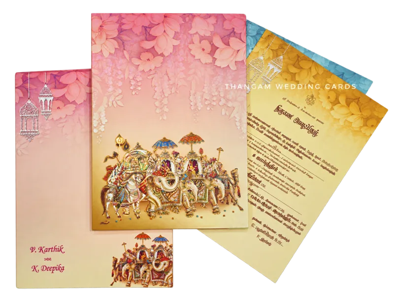 Thangam original wedding card collection — LEG-679061219