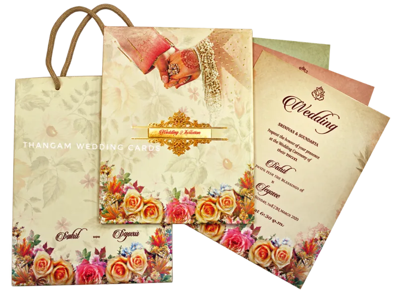 Thangam original wedding card collection — LEG-90061219